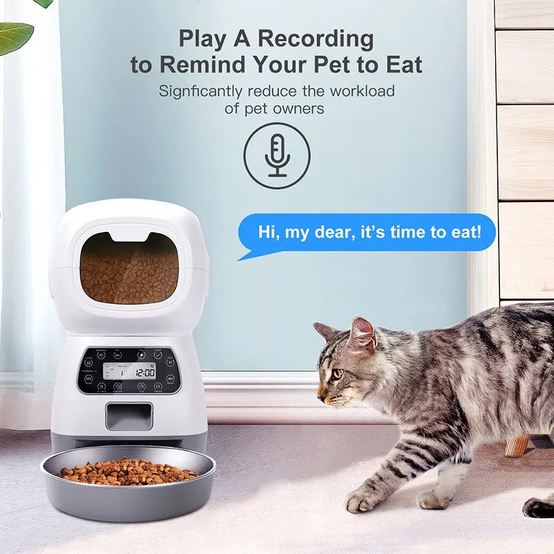 Automatic Pet Feeding Intelligent Remote Control Cat And Dog Feeding Machine Timing Quantitative Automatic Food Machine