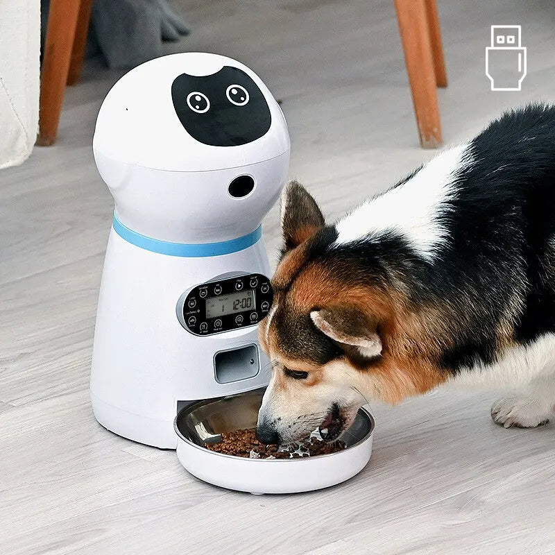 Automatic Pet Feeding Intelligent Remote Control Cat And Dog Feeding Machine Timing Quantitative Automatic Food Machine