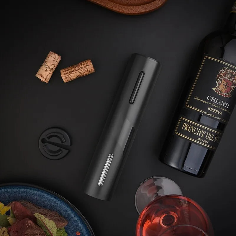 Effortless Wine Moments Await with the Rechargeable Electric Wine Opener